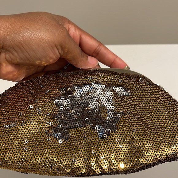 MAX Gold Sequence Purse
